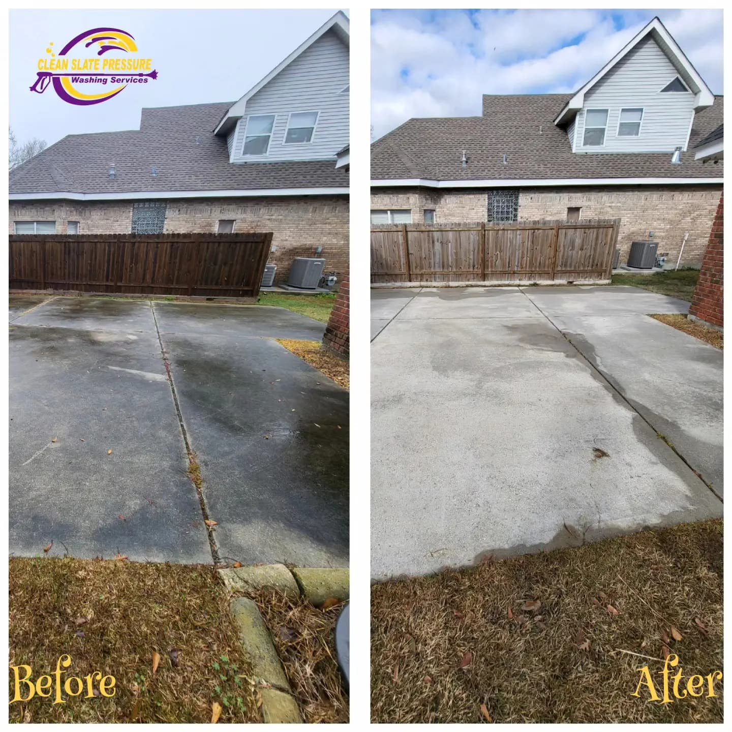 Front Porch before and after